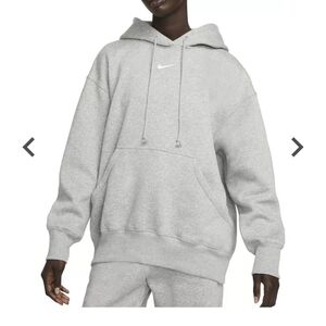 Nike Gray Sweatshirt Classic Pullover Hoodie
